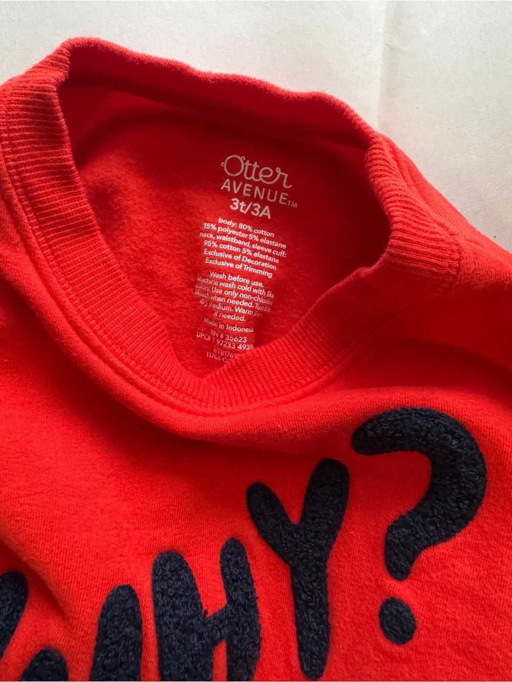 Carters bold orange